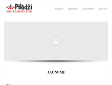 Tablet Screenshot of piladzi.lv
